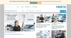 Desktop Screenshot of festo-lernzentrum.de